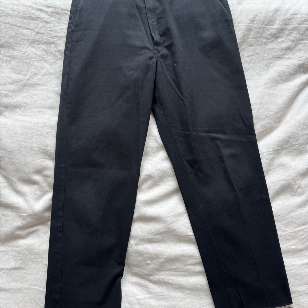 Black Straight Legged Dickies 34x30